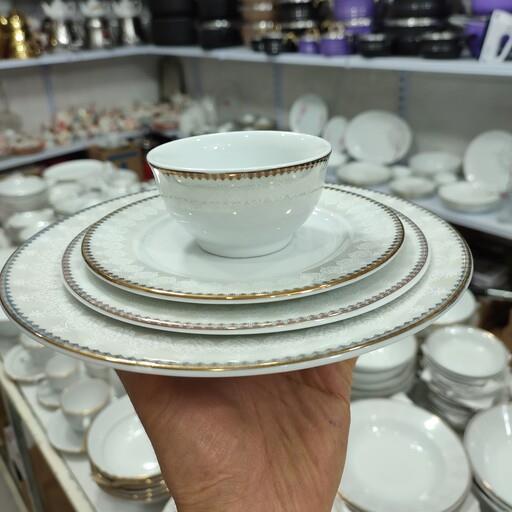 سرویس چینی(92)پارچه و 24نفره تقدیس طرح سال(ارسال با باربری و پس کرایه)